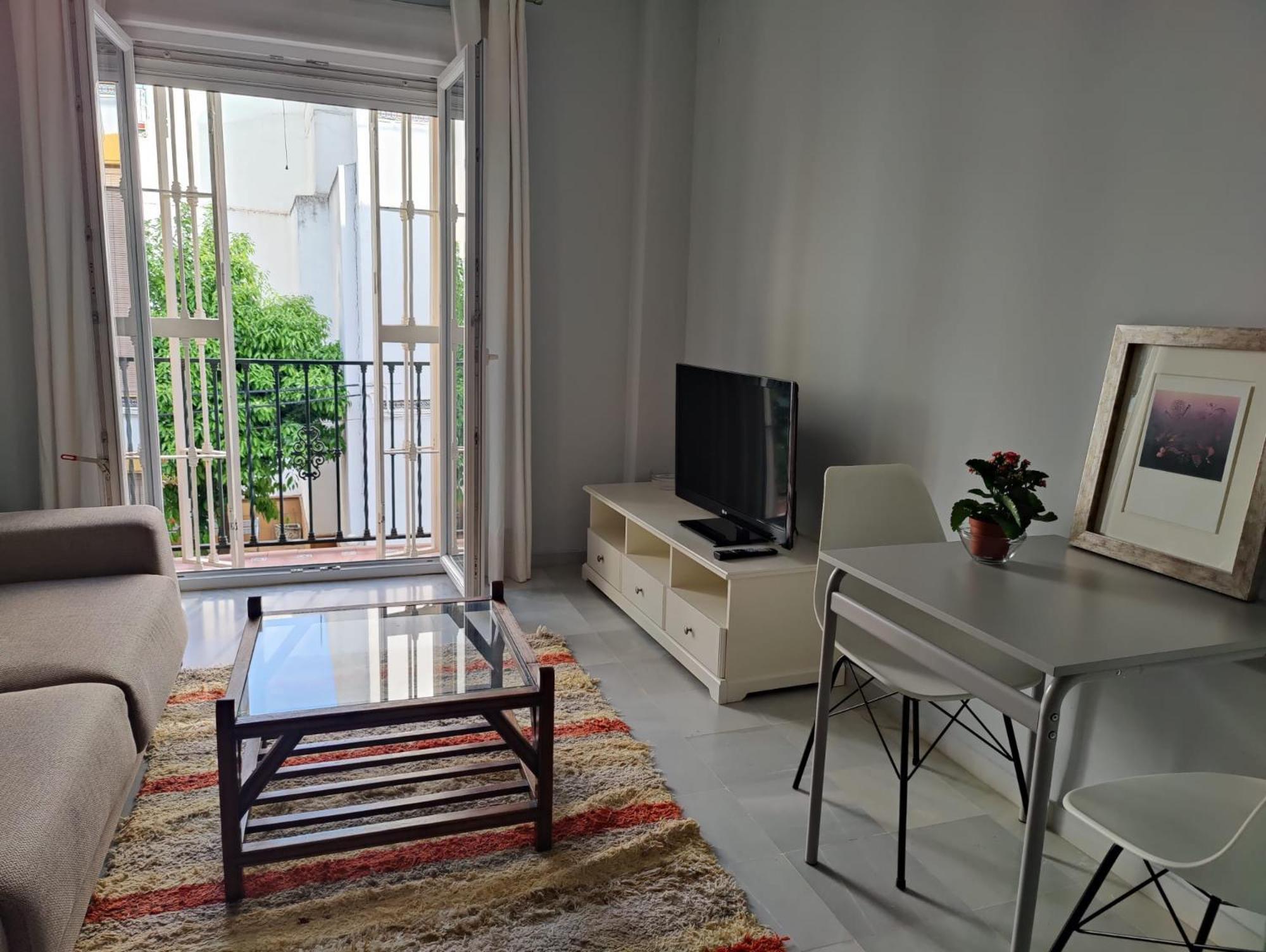 Luminoso Apartamento Exterior Con Balcon Y Patio En Centro Historico Feria-Alameda Seville Ngoại thất bức ảnh