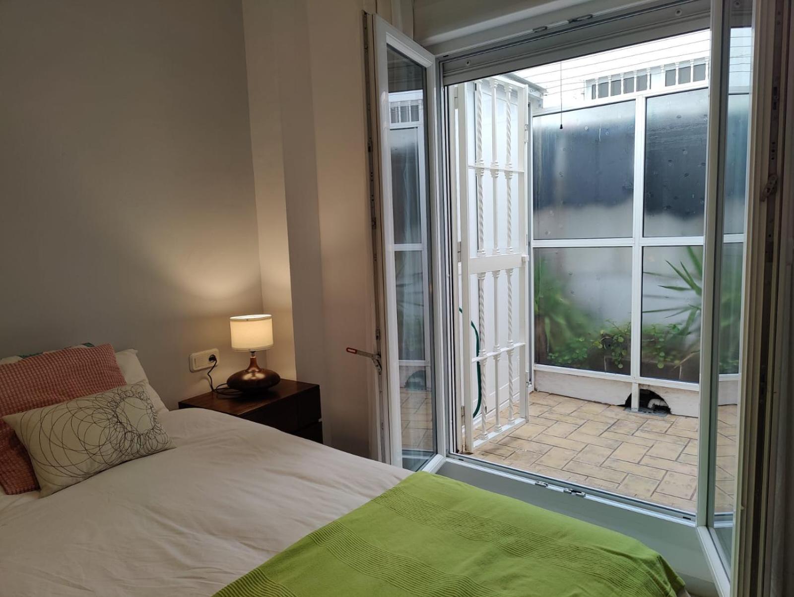 Luminoso Apartamento Exterior Con Balcon Y Patio En Centro Historico Feria-Alameda Seville Ngoại thất bức ảnh